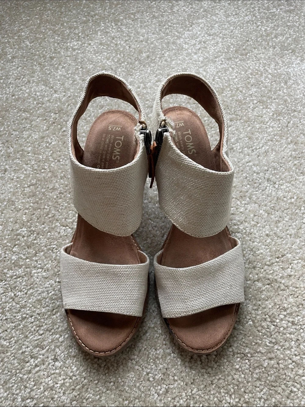 Toms wedge sandals